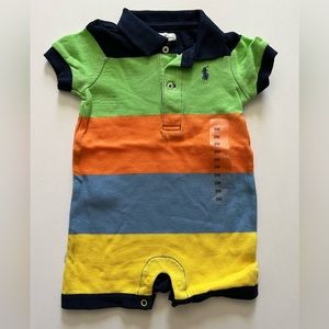 NWT 3m months Ralph Lauren romper